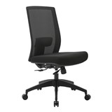 BURO MANTRA ERGONOMIC CHAIR NO ARMS BLACK
