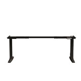 BURO SYNTRA HEIGHT ADJUSTABLE DESK FRAME ROUND LEG BLACK