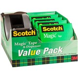 3M SCOTCH 810 MAGIC TAPE 19MM X 33 x12 WITH BLUE SANDLE  DISPENSER